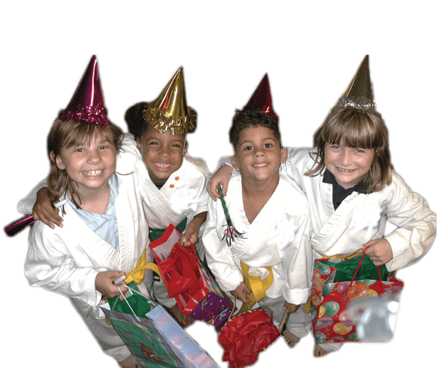 Martial Arts Birthday Party in __CITY__ __STATE__ - Happy Birthday Kids Party Footer Banner