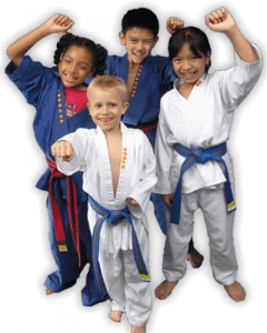 Martial Arts Summer Camp for Kids in __CITY__ __STATE__ - Happy Group of Kids Banner Summer Camp Page